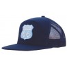 Trucker - mod. 4154:Granatowy, Poliester, Granatowy